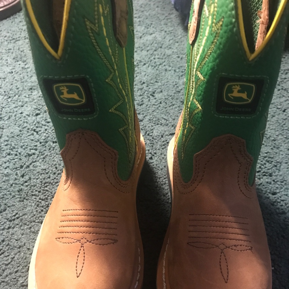 John Deere kids boots